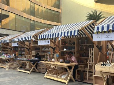 Flea market event-exhibit